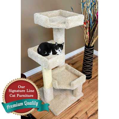 Cat's Choice Triple Level Corner Tree