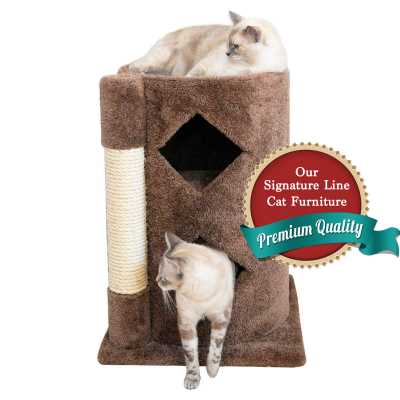 Cat's Choice  29 inch Cat Condo with Sisal Pole