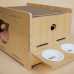 Bon Cat House - Bed and Feeder
