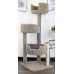 Cat's Choice 51.5" Three Round Perch Four Level Cat Tree with Scratching Post