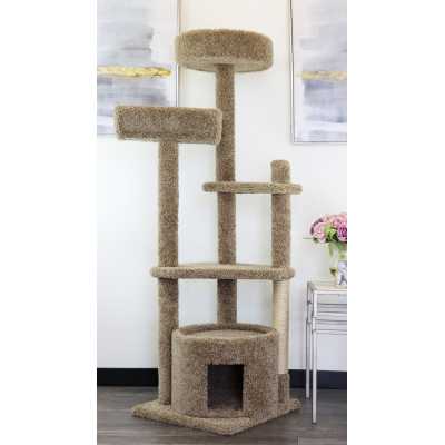 Cat's Choice 64" Six Level Cat Tpwer with Scratching Post