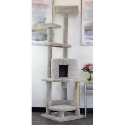 Cat's Choice Six Foot Cat House Tower Gym with Scratching Post