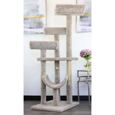 Cat's Choice 60" Stairway Five Level Cat Gym with Scratching Post