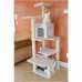 Cat's Dream Classic Cat Tree In Ivory Six Levels With Condo and Two Perches B6802