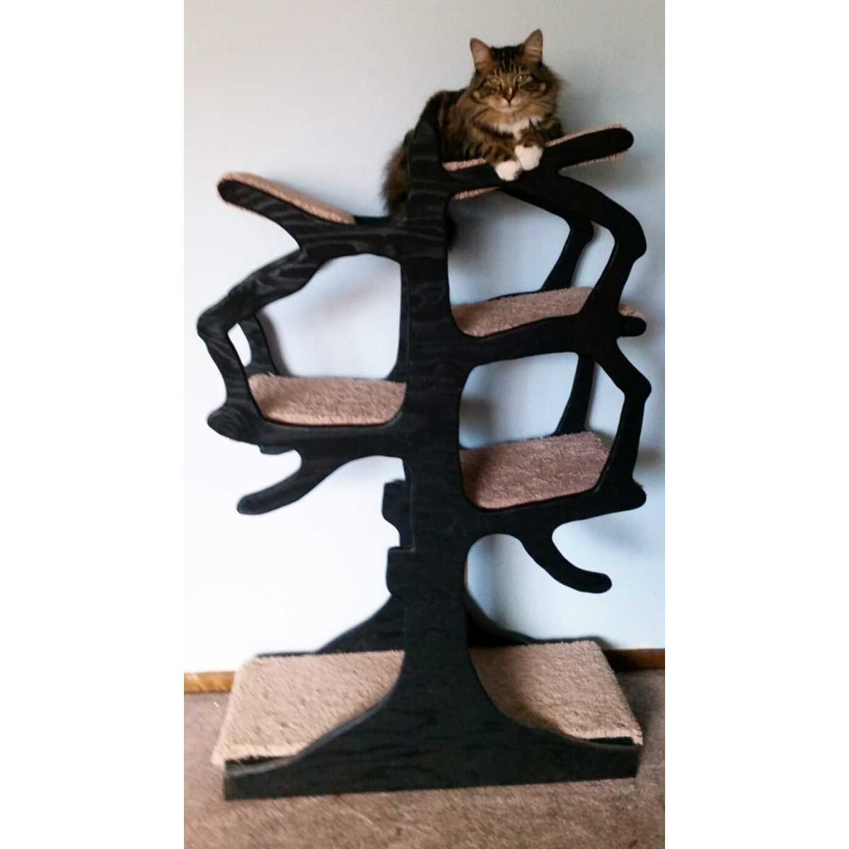 Whimsical Artisan Handmade Cat  Tree