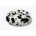 Black and White Cow Donut Cat Bed