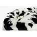 Black and White Cow Donut Cat Bed