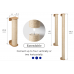 Sisal Cylinder Extension/Replacement Part