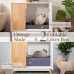 Omega Slide Cat Litter Cabinet + Two Foldable Litter Boxes