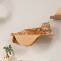 Stingray Corner Stepper Cat Wall Shelf Ultra Modern Cat Bed or Wall Mounted Bed