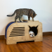 Charmed Modern Cat Condo House and Scratcher PC1A