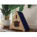 Cat Triangle Wooden Play and Lounge House PC2A
