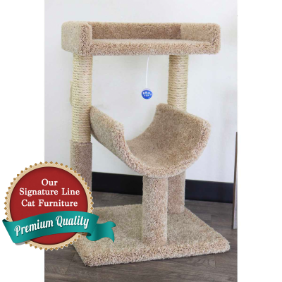 Cat's Choice 30" Cat Tree Window Perch with Scratch Posts