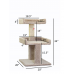 Cat's Choice 34" Spacious Cat Perch for Big Cats
