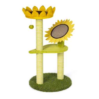 Sunny Days Sunflower Cat Tree Playground 7160