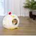 Cute Comfy Chicken Hideaway Cat Bed