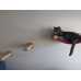 Cat Hammock - Wall Mounted Cat Bed - Brick Red