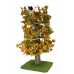 Luxury Cat Tree (Large) - Square Base w Summer - Orange and Green Leaves - CT012