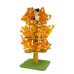 Luxury Cat Tree (Large) - Square Base w Fall - Orange Leaves - CT022