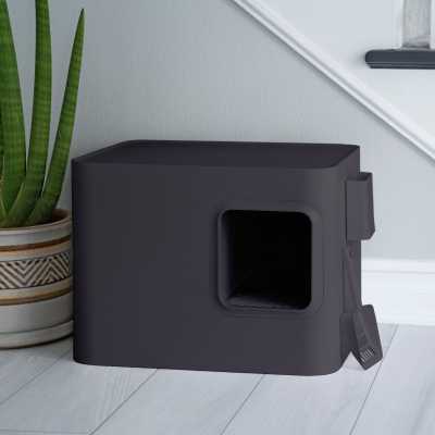 Loo Litter Box in Carbon Gray