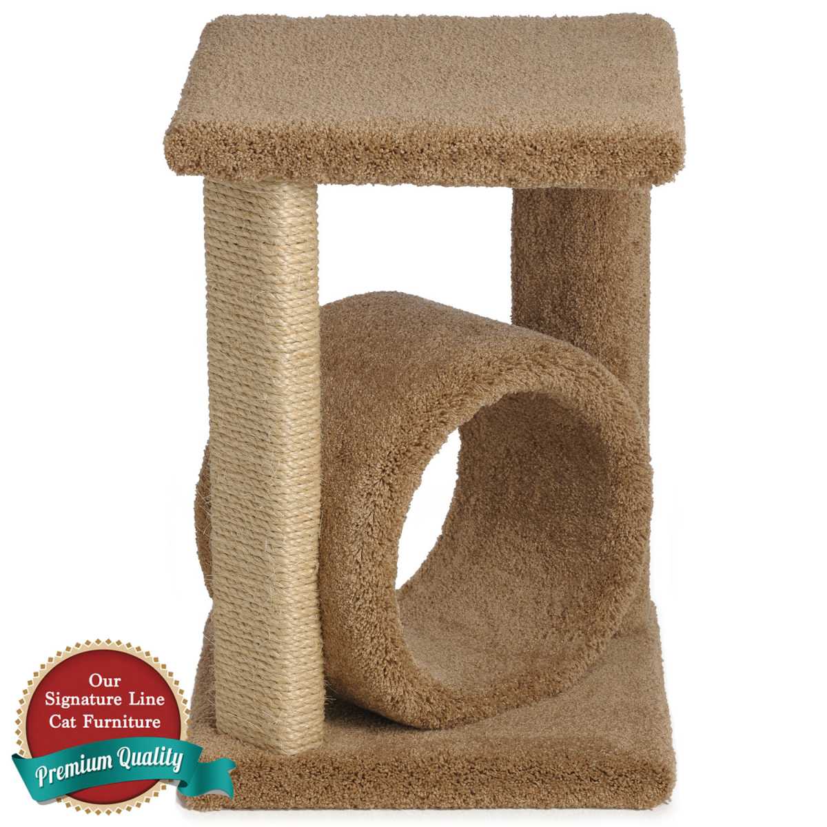 24 Inch Corner Cat Perch with Tube