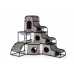Cats Town Tower with Scratcher Gray 7240