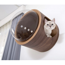 Spaceship Gamma Ultra Modern Cat Bed or Wall Mounted Bed
