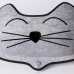 K&H Pet Products EZ Mount Kittyface Window Cat Bed Gray 
