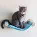 Cat Hammock - Wall Mounted Cat Bed - Teal